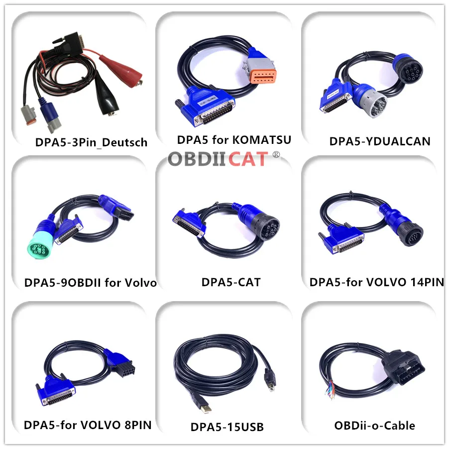 A + DPA5 дизельный тяжелый грузовик сканер DPA 5 Нет Bluetooth Dearborn протокол Adapter5
