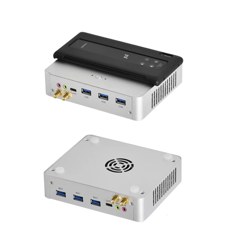 Core i3 6157U охлаждающий вентилятор мини ПК Gigabit Ethernet 4K HTPC тонкий клиент настольный
