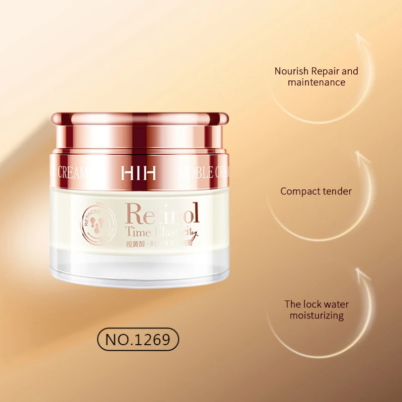 

HIH Time Bouncing Lady Cream, gentle texture, moisturizing skin cream, facial cream and sauce aging eye cream Face Care