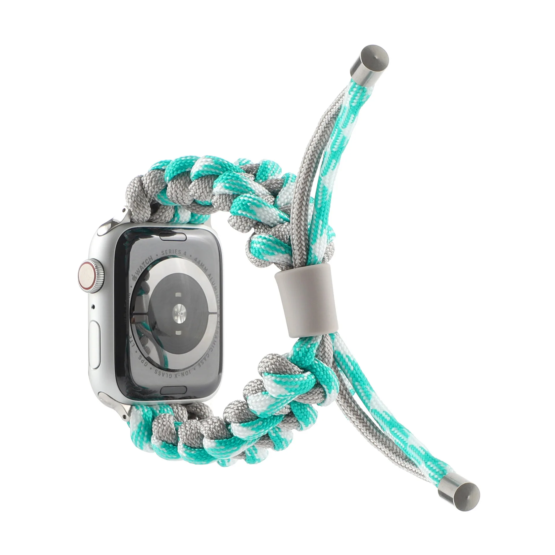 

Apple watch Apple Watch654321se nut umbrella rope nylon strap contrast color knitting strap
