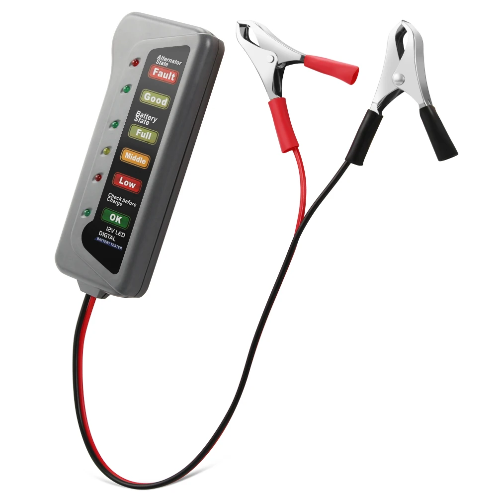 Автомобильный диагностический инструмент тестер аккумулятора для Renault bmw audi lada