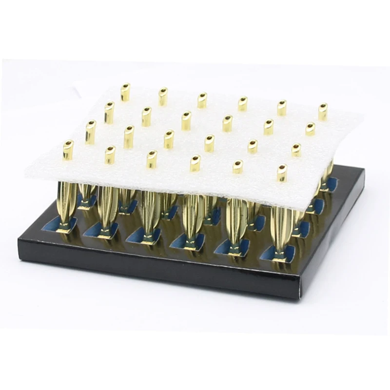 Мини Золотая Мужская трофельная трубка Снэппер металлическая вакуумная