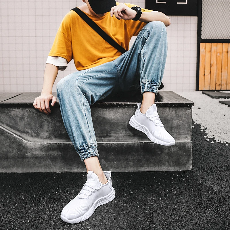

hop summer mens deportivas race mens hombre lightweight 2018 shoe hip top aire men fashion casual white sneakers shoes trainers