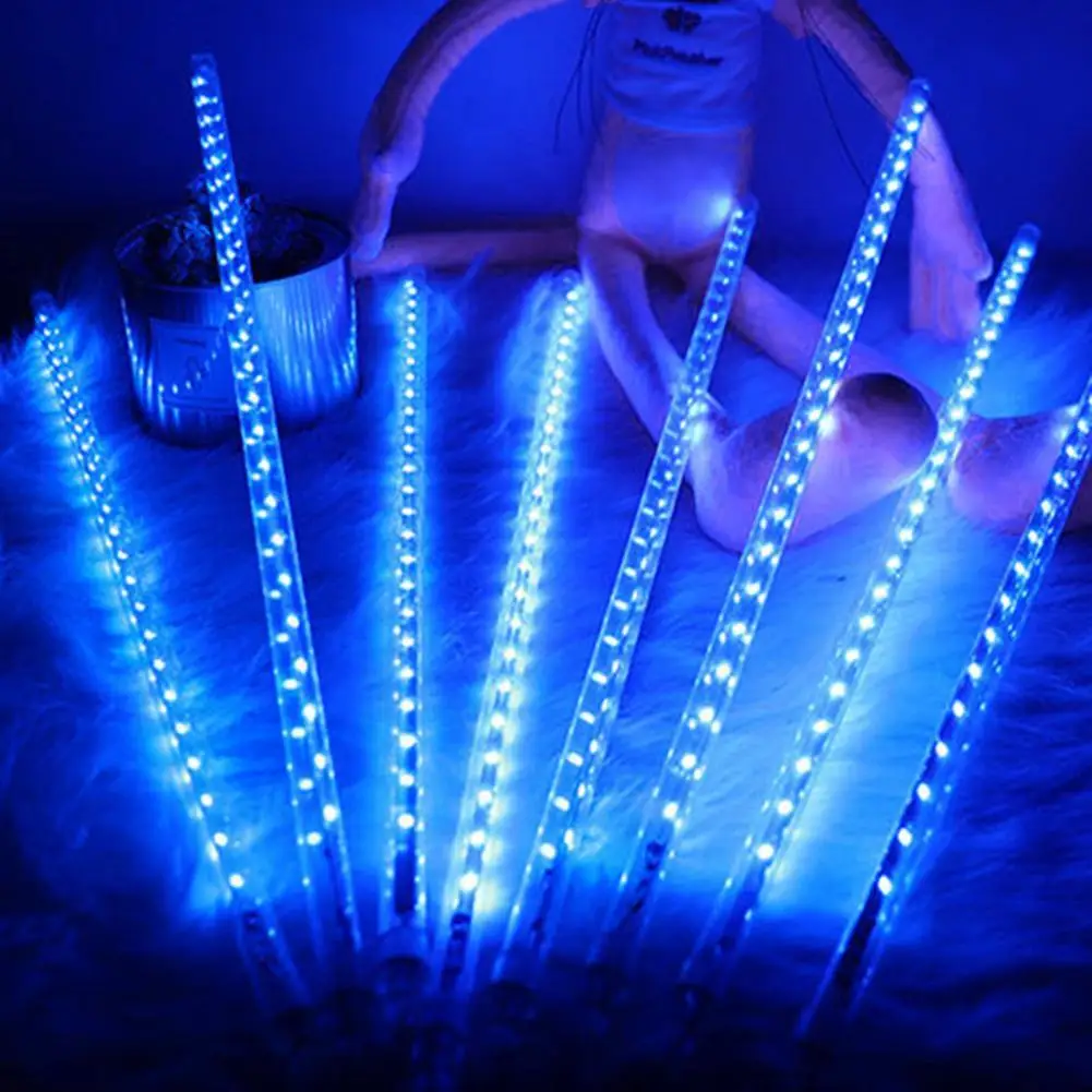 

8pcs/Set Meteor Shower Lights Fashion Popular Stylish for Patio Falling Raindrop Light Falling Raindrop Light