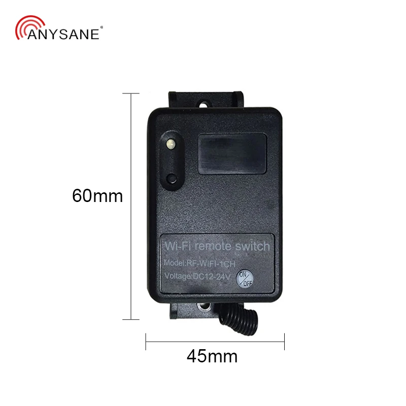 ANYSANE беспроводной Wifi Пульт дистанционного управления DC12-24V Rf 433 МГц умный пульт