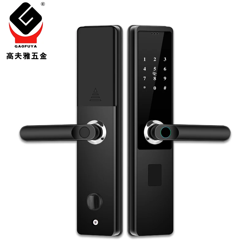 Smart Door Lock Fingerprint Biometric Lock Electronic Password Home Security Touch Screen Digital Lock Smart Lock oklar automatic smart door lock password biometric fingerprint door lock swipe card lock home security door electronic lock