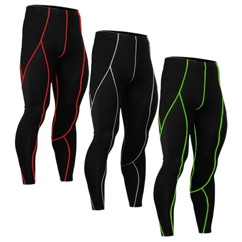 

BJJ MMA Jogging Leggings Running Compression Pants Quik Dry Football Trousers Training Sport Yoga Sweatpants Gym Workout Tights