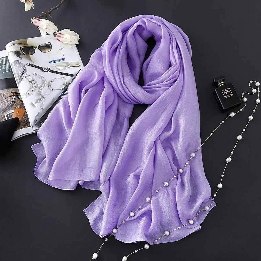2020 new brand women scarf fashion linen winter scarves silk lady shawls sold thin beach covers bandana female echarpe pashmina |