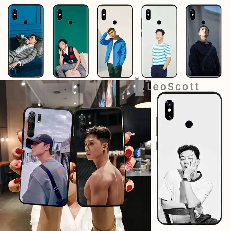 

Park Seo Jun Korean actors Phone Case For Xiaomi Redmi note 7 8 9 t max3 s 10 pro lite funda shell coque cover