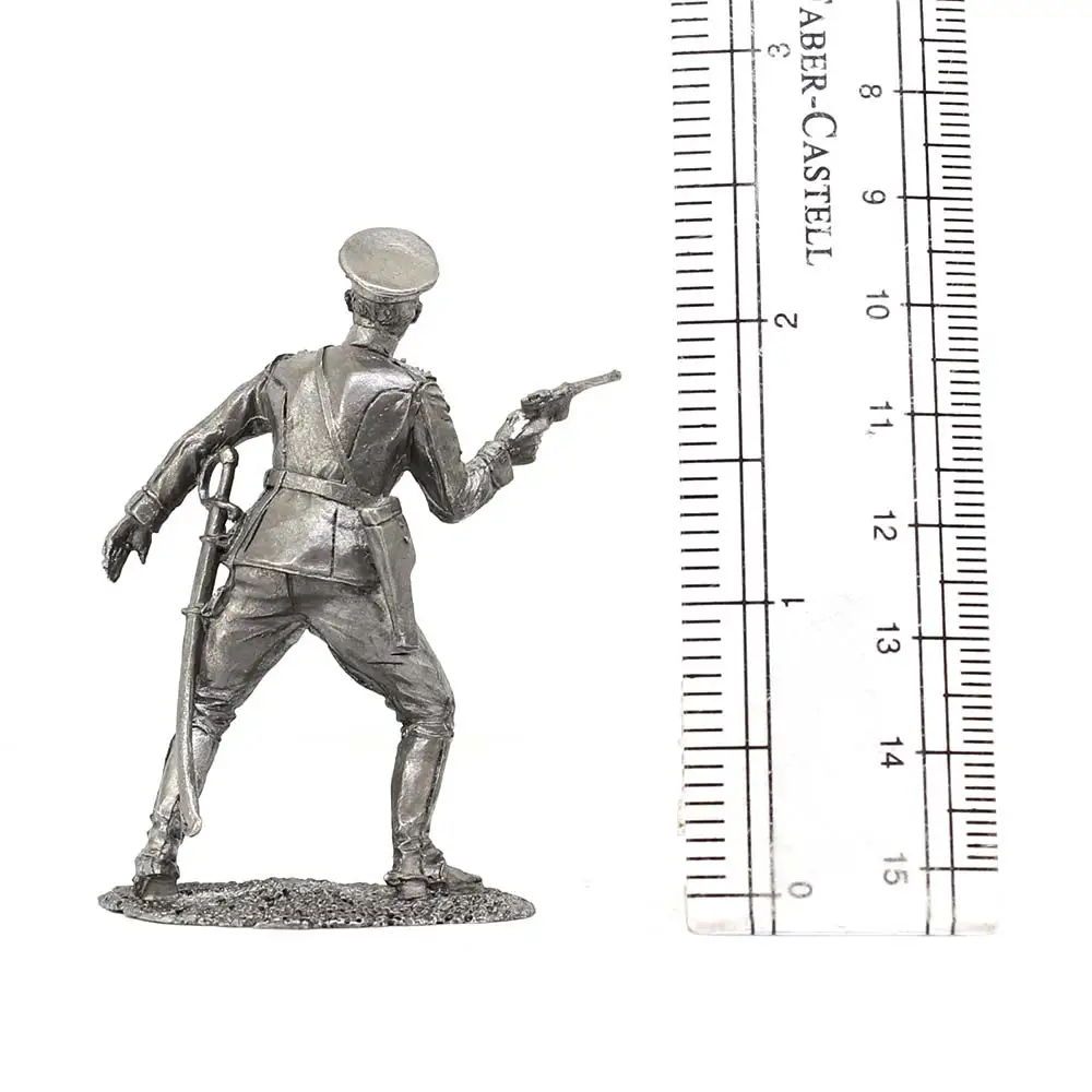 Поручик гусарского полка Россия 1914 год - оловянный солдатик фигурка 54 мм P270 | Дом и
