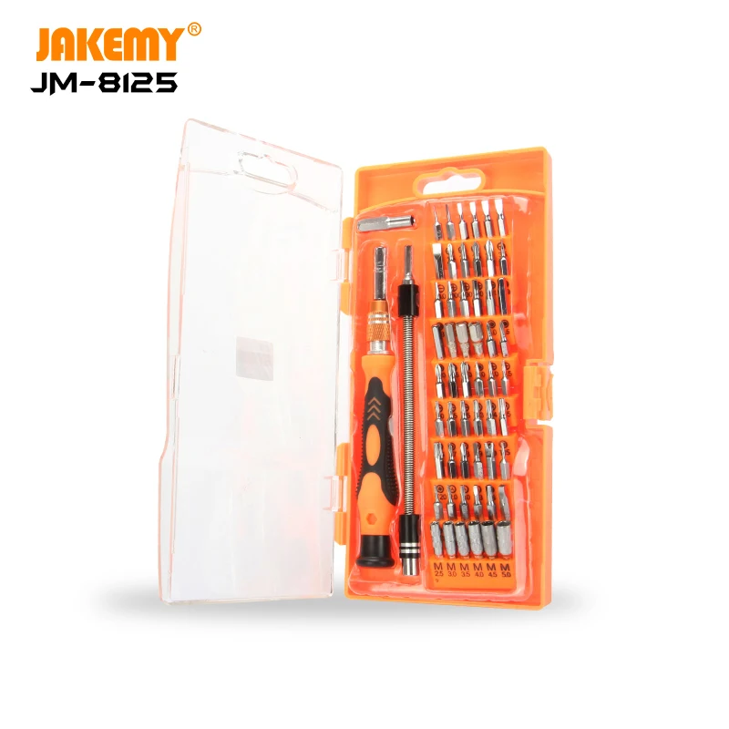 JAKEMY 8125 58 в 1 Профессиональный Набор отверток DIY набор для ремонта сотового