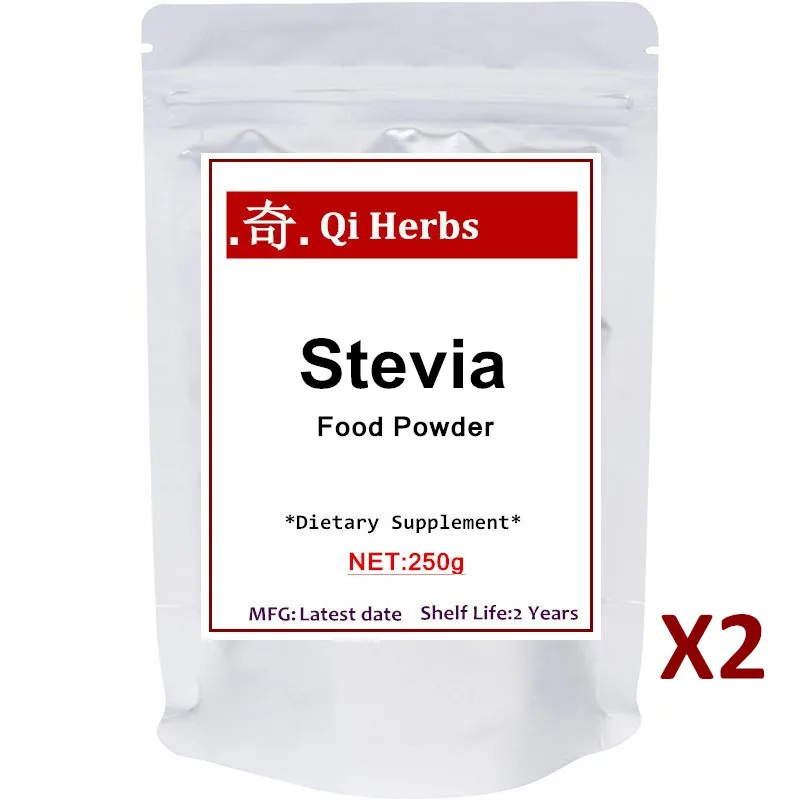 Чистый органический порошок стевии 1418 порций 0 калорий натуральный