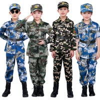 children camouflage military uniforms tactical combat training summer camp costumes boys special force soldier army suit
