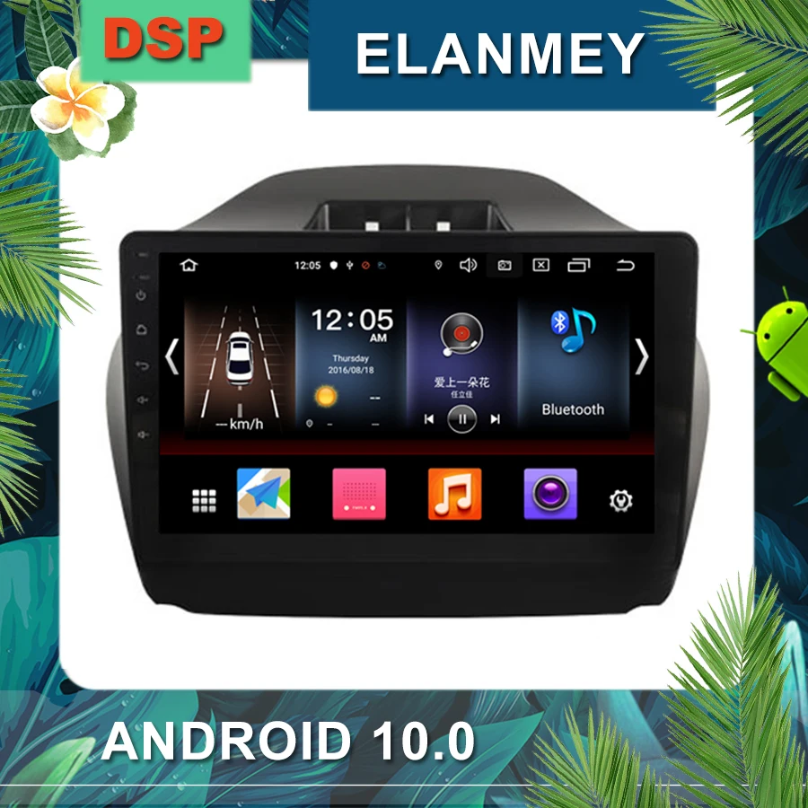 Новейшая Автомагнитола Android 10 0 для HYUNDAI TUCSON IX35 2009 12 Автомобильная Мультимедийная