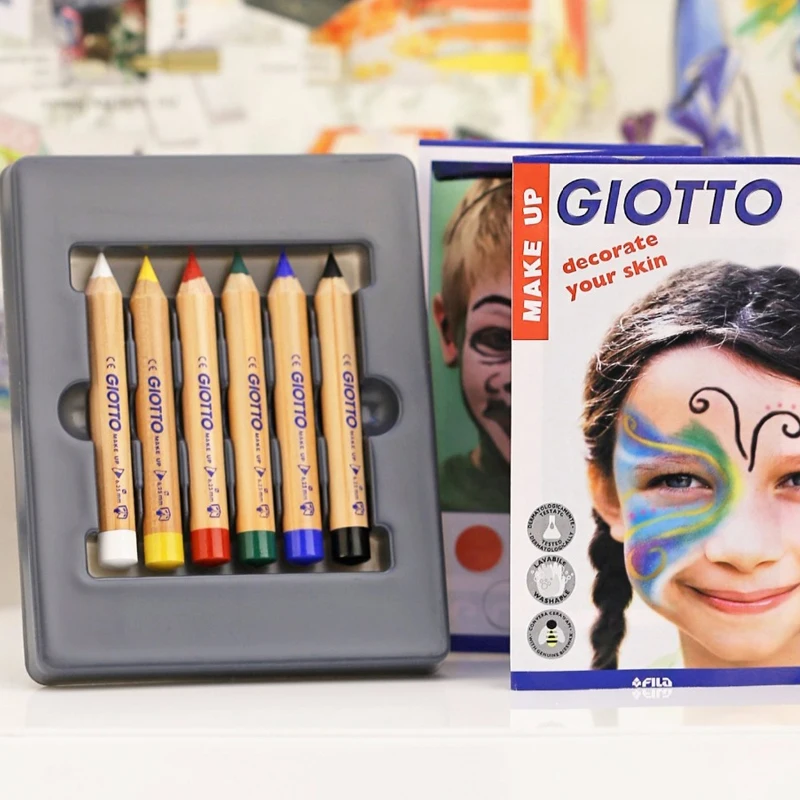 Party Makeup Painting Crayon School Kid Drawing Pencils