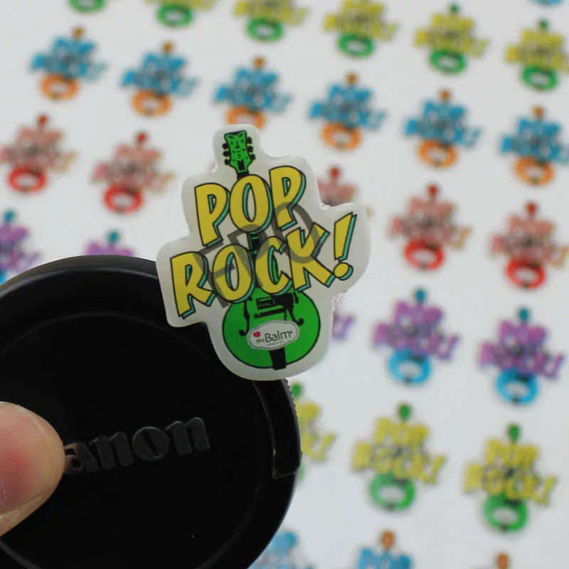 Пользовательская печать Клейкая Прозрачная 3d-наклейка прозрачная