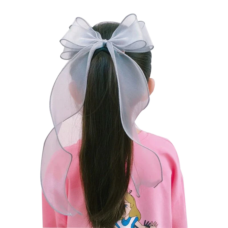 

Kids Hair Accessories Girls Lovely Sweet Barrettes Hairpins Children Cute Colors Ribbon Kids Lace Bow Ornament Hair Clips Gift