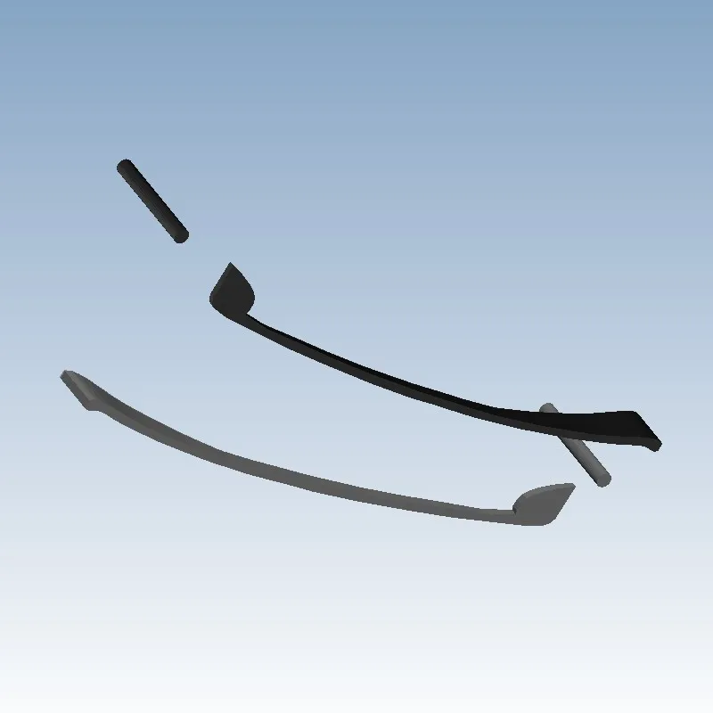 

Sunglasses Custom order highqualityhighprecision digital models 3D printing service Creative Jewelry ST467