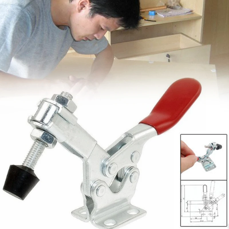 Тогл зажим Быстрый инструмент Push Pull Workholding аксессуары для дома профессиональное столярное приспособление металлические ручные инструменты