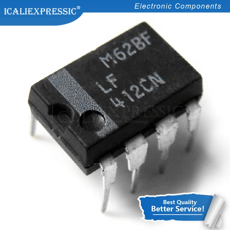 

10 шт. LF412CP DIP-8 LF412ACN DIP LF412CN LF412 DIP8