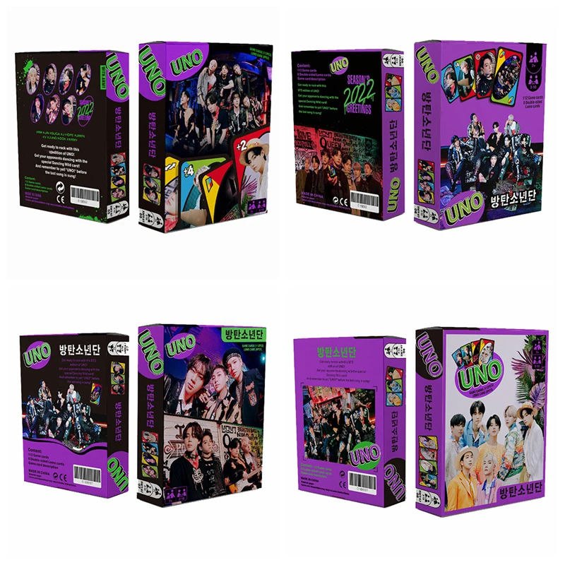 

120pcs/box Kpop Stray Kids Postcard Bangtan Boys 2022SEASON 'S GREETINGS GOT7 ENHYPEN PostCard Game Playing Cards Album Fan Gift