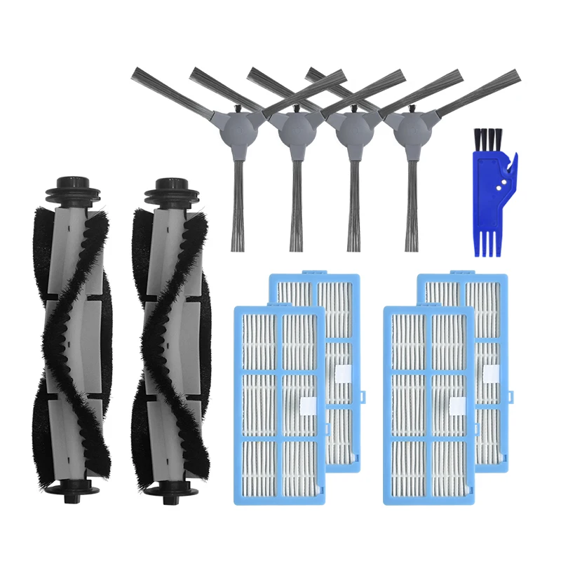 

11 Pcs for Coredy 3500 R3500 R3500S Robot Vacuum Cleaner Replacement Kit, Frame Filter, Side Brush, Rolling Brush