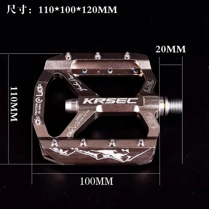 Ультралегкая велосипедная педаль алюминиевые подшипники DU L7U для горных