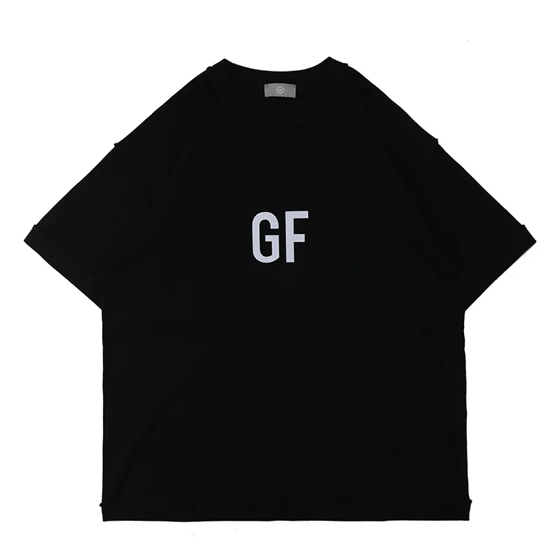 

Men's Summer New European And American Style Reflective Letter Short Sleeve Fashion Casual Loose T-shirt Hot Sale In 2021