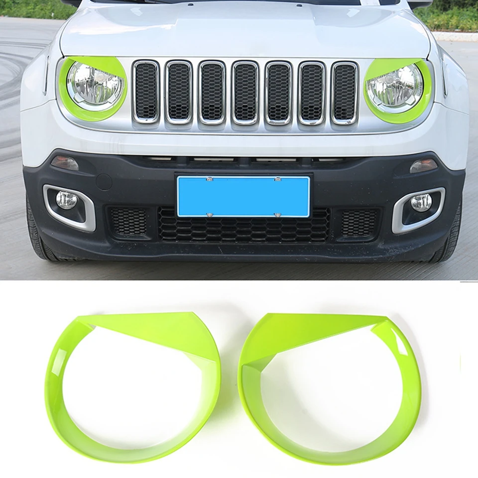 SHINEKA автомобиля Стикеры для Jeep Renegade светильник с принтом в виде зеленой машинки аксессуары наружная Декаль Стикеры для Jeep Renegade