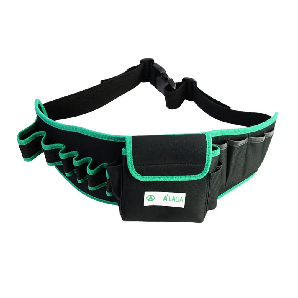 Водонепроницаемая сумка для инструментов хранения электрика двухслойный ремень