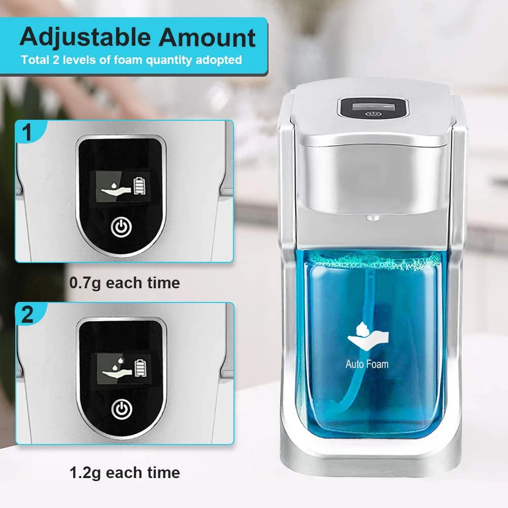 

Foam Washing Soap Dispenser Foam Hand Sanitizer Touchless Automatic Induction for Household Bathroom Hotel Soap Supplies