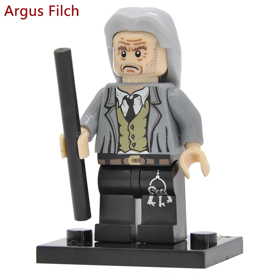 Argus Filch Одиночная во все тяжкие Волтер Уайт Джесси ТВ рисунок Убить Билла Vol.1 ума Турман строительные блоки модель кирпичи игрушки подарки - Цвет: Argus Filch