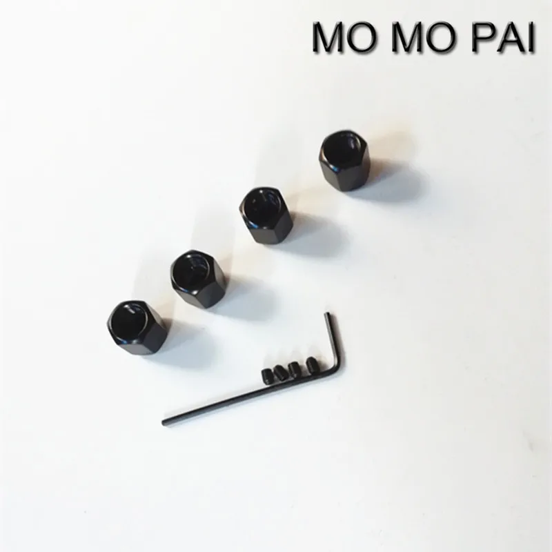 Воздушные колпачки Theftproof из нержавеющей стали автомобильные клапаны для