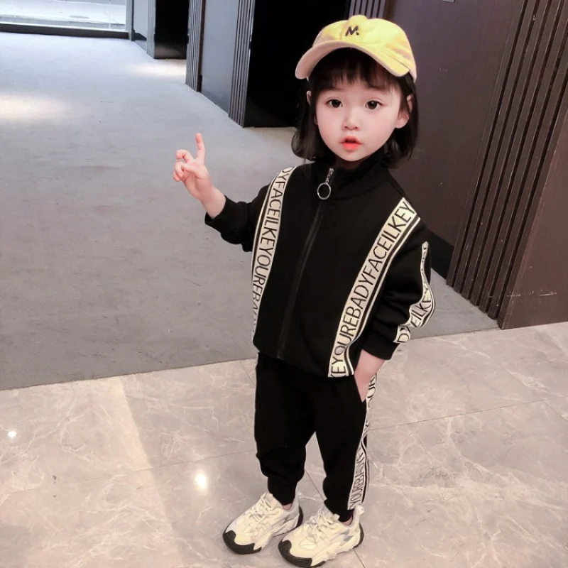 

Fashion Spring Summer Children's Clothes Set Baby Girls Coat + Pants 2pcs/Set Kids School Beach Outdoor Teenage Girl Clothing Hi