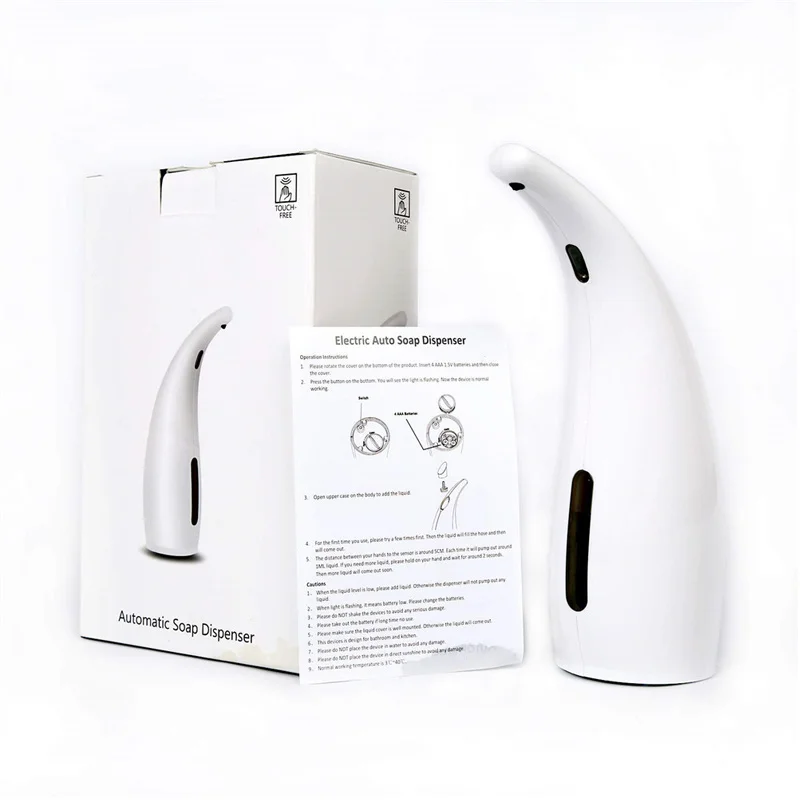 

Automatic Liquid Soap Dispenser Infrared Sensor Touchless Soap Dispenser Sanitizing Machine For Kitchen Bathroom Hand Wash