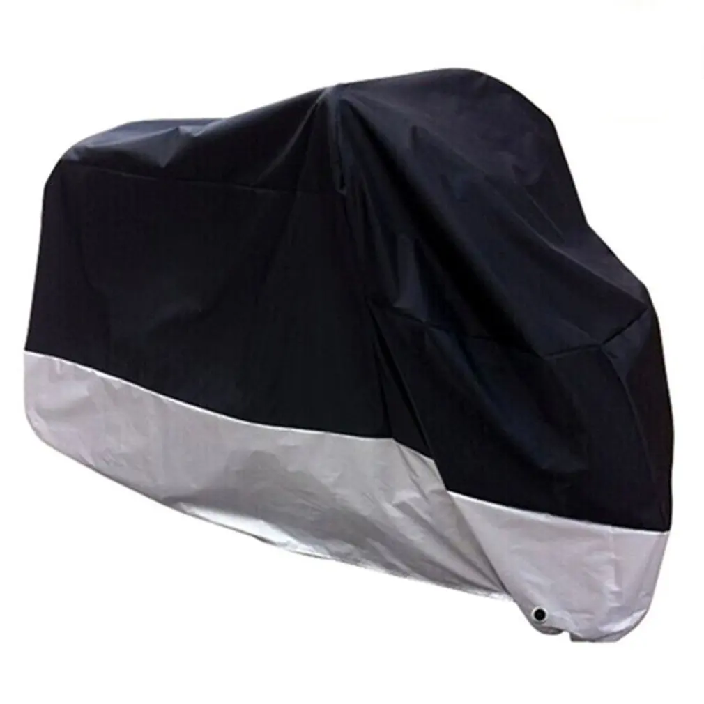 

Всесезонный водонепроницаемый чехол для мотоцикла, Солнцезащитный чехол для мотоцикла с передним колесом и отверстием для ключа, Аксессуа...