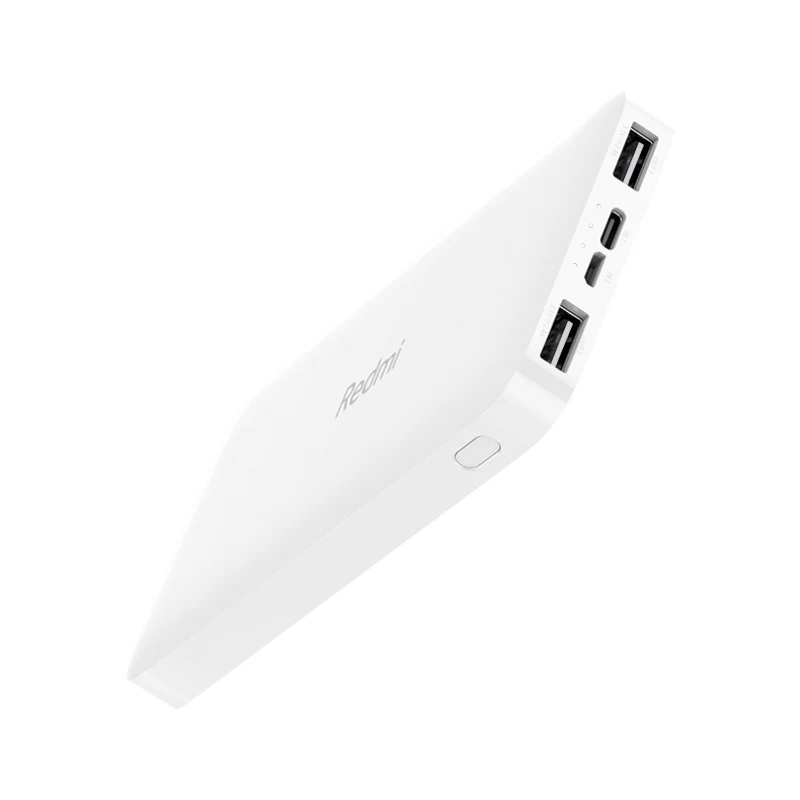 Внешний аккумулятор Xiaomi Redmi Fast Power Bank 10000 мАч белый Type C USB Ax2 зарядка малым током