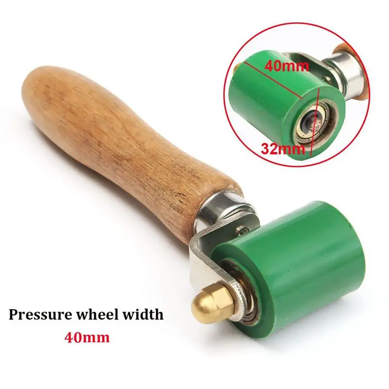 40mm Silicone Seam Hand Pressure Roller Flat For Hot Air Heating Welding Toolng Tool |