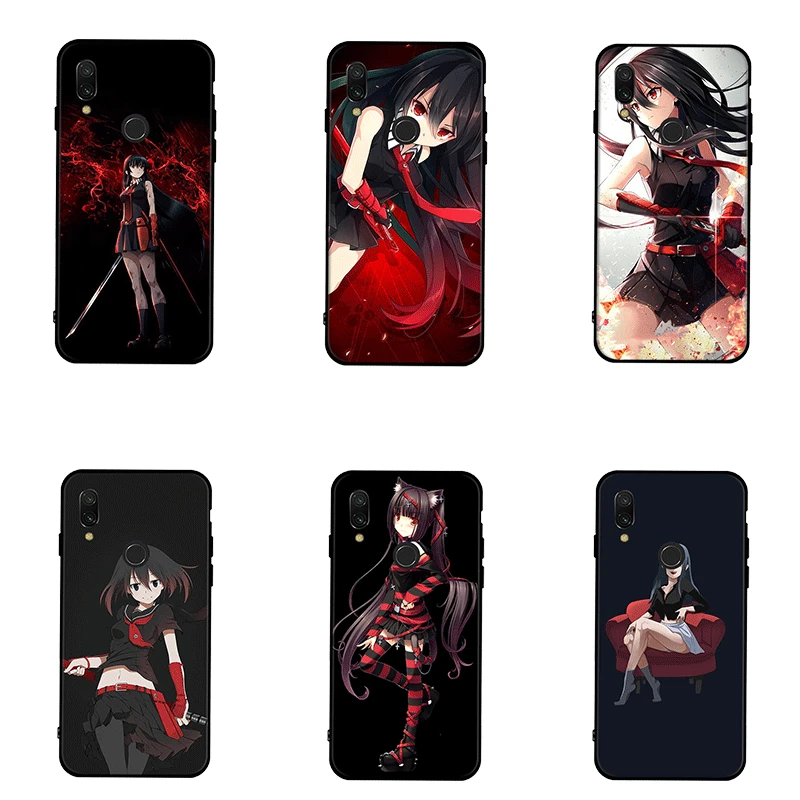 Akame ga Kill! Новый силиконовый чехол для телефона Xiaomi Redmi Mi 6 8 SE Lite 9 A3 9T Pro F1 A1 CC9 CC9E |
