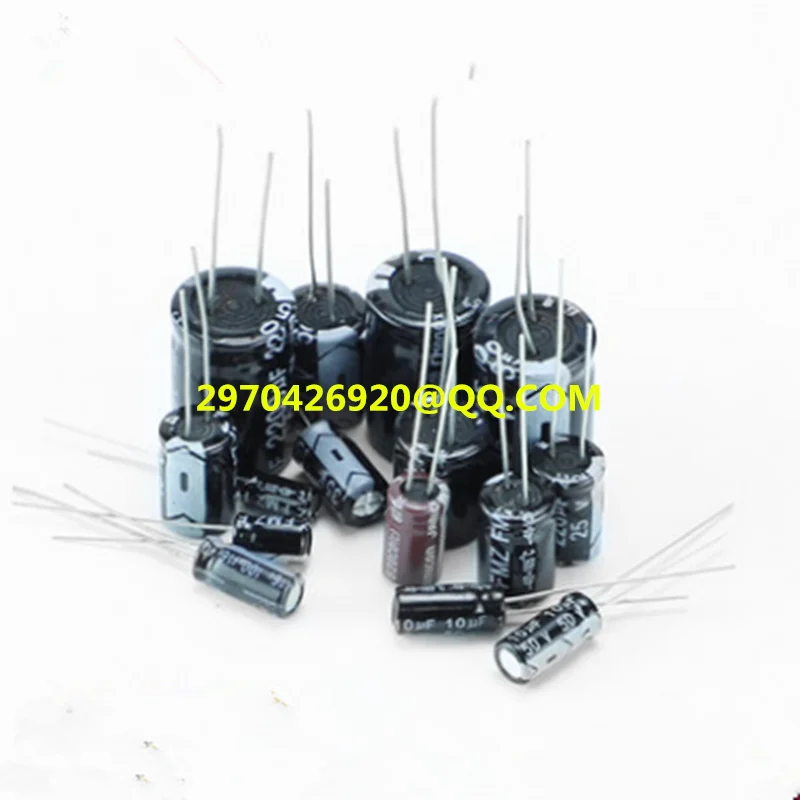 100 шт. 16 В мкФ в прямая вставка алюминиевый электролитический конденсатор 8*12 8x12 мм