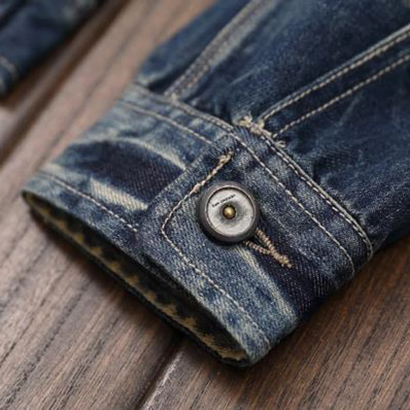 

European Original Bomber Jacket Denim Coats Mens European Fashion Automotive Mens Jeans Jacket Large Outerwear Clothes 2020 A757