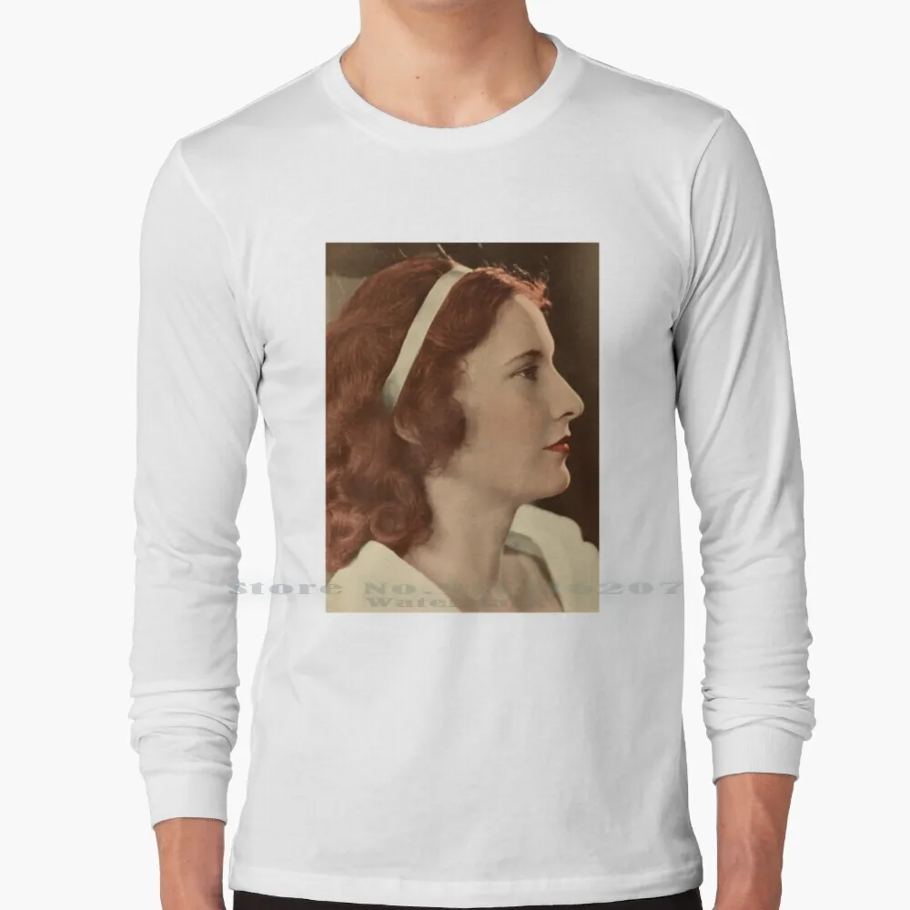 Великолепная молодая футболка с изображением Барбары стайк 100% чистый хлопок