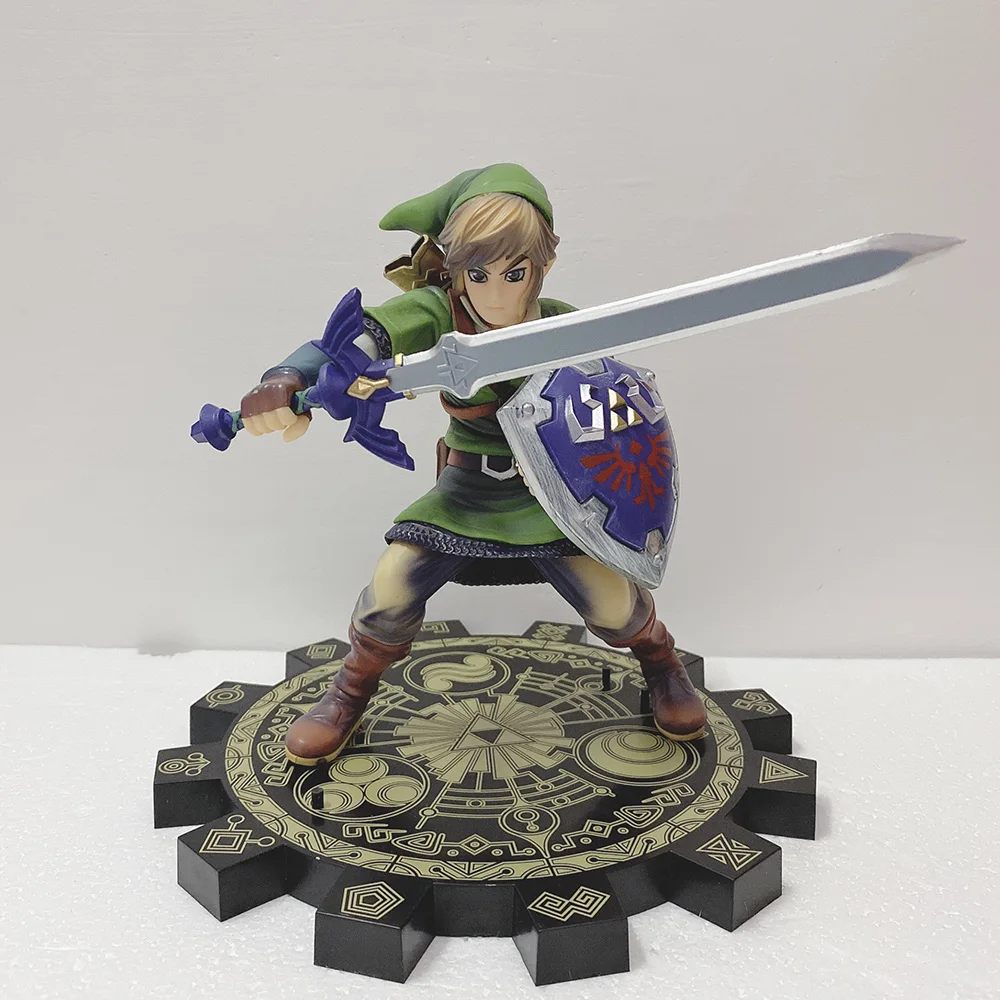 

Zelda Breath Of The Wild Figure Skyward Sword link Master Sword Action Figure Model Toy Doll Gift 26cm