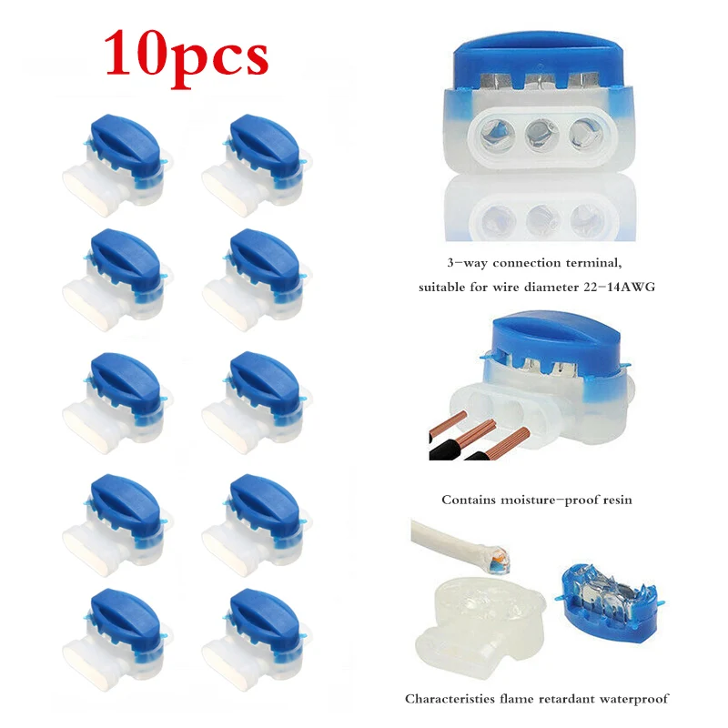 10 шт. прочные электрические наружные применения провода разъем роботизированная