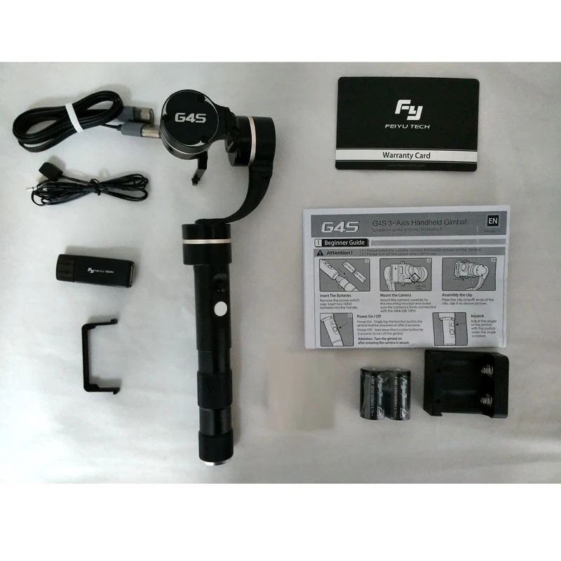 

Feiyu G4S FY-G4S 3-Axis Handheld Gimbal Stabilizer 4 Modes 360 Degree Moving Handheld Steady Gimbal for GoPro Hero 3 3+ 4