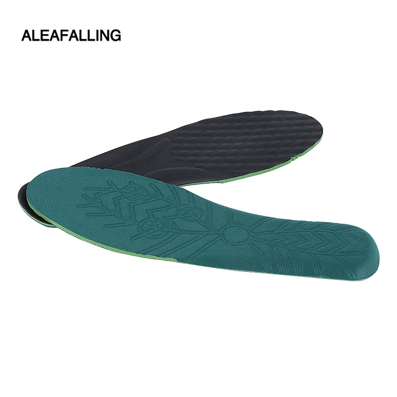Aleafalling мягкими стельками зеленый Подушка с принтами листьев обувь для ухода за