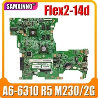 samxinno new brand lf145m mb 13287 1 448 00y02 0011 for lenovo flex 2 14d flex2 14d motherboard a6 6310 cpu r5 m2302g gpu