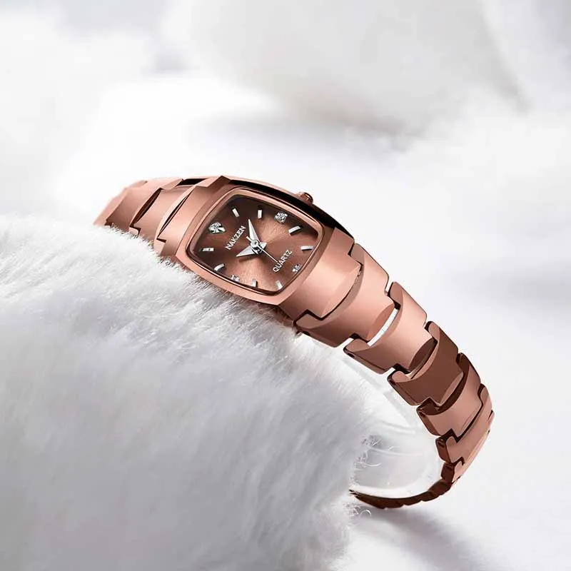 NAKZEN Quartz Ladies Watch Luxury Diamond Wristwatch Life Waterproof Watch for Women Clock Montre Femme Casual Relojes De Mujer enlarge