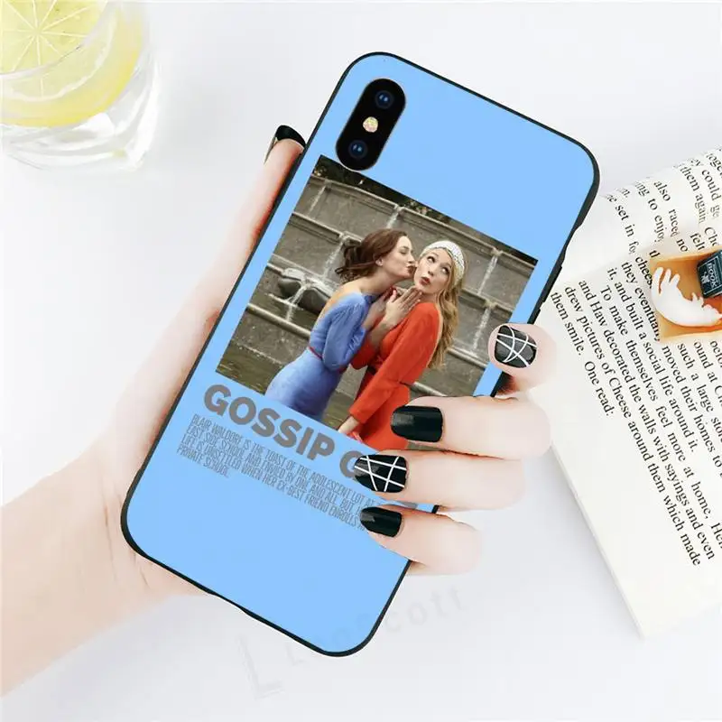 

TV Gossip Girl painting protective Phone Case for iPhone 11 12 pro XS MAX 8 7 6 6S Plus X 5S SE 2020 XR