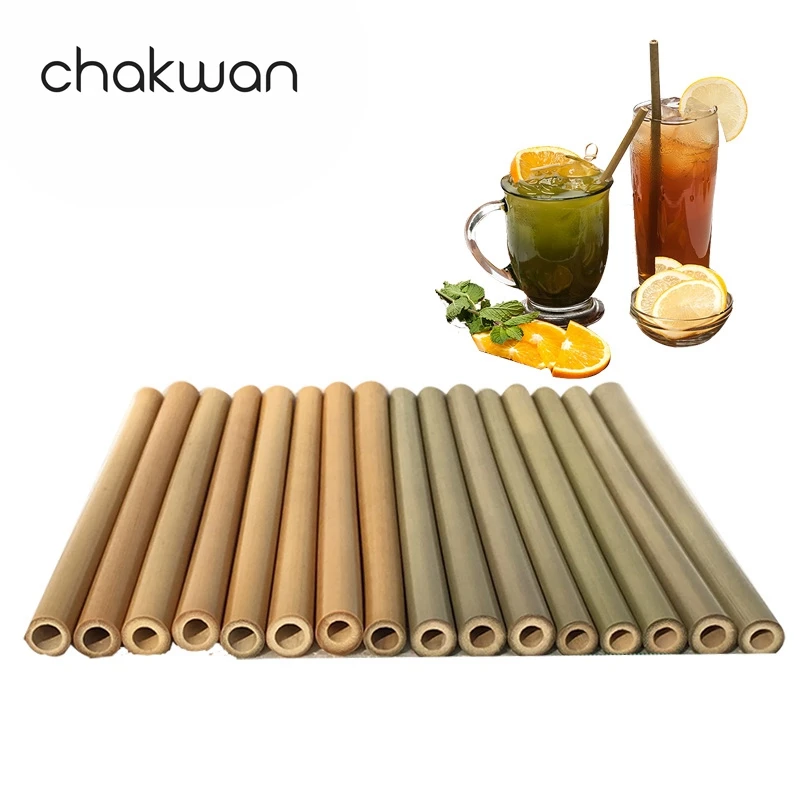 4 шт. Экологичная бамбуковая соломенная сумка многоразовая щетка многоразовые